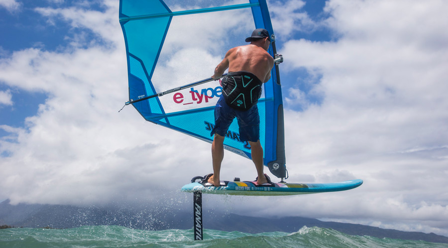 Ugró jack újonc Fonnyadt planche à voile hydrofoil jelzés anya keringés